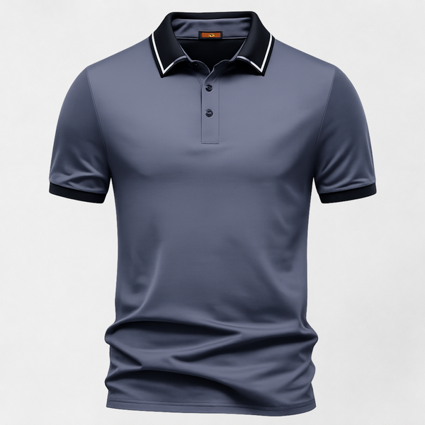 MOSEKAE Men's Performance Golf Polo