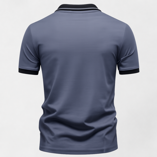 MOSEKAE Men's Performance Golf Polo