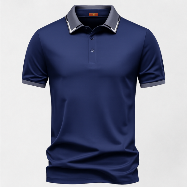 MOSEKAE Men's Performance Golf Polo