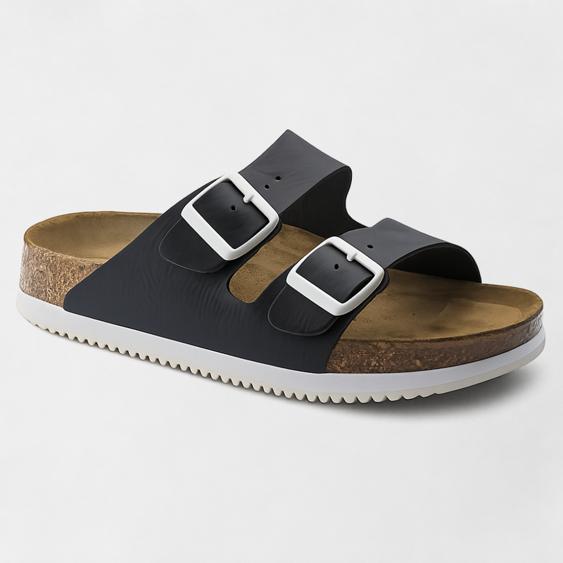 MOSEKAE Women's & Men's Cork Footbed Sandals