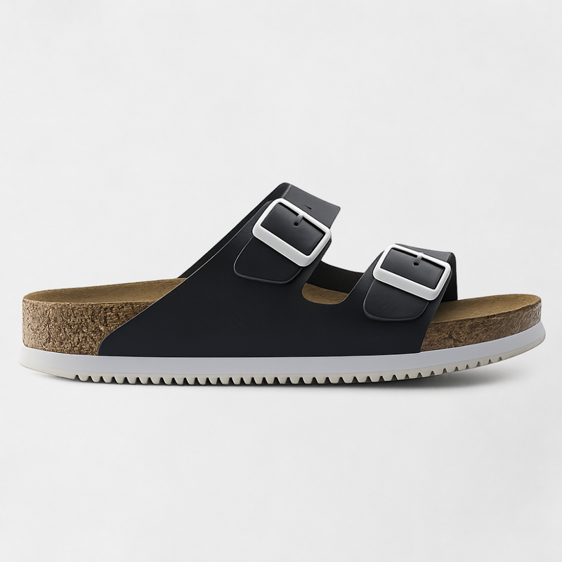 MOSEKAE Women's & Men's Cork Footbed Sandals