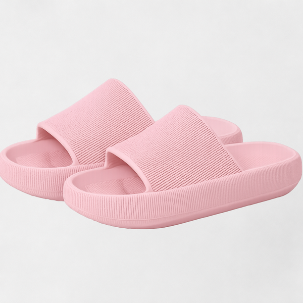 MOSEKAE Women's & Men's Colourful Platform Pillow Slides