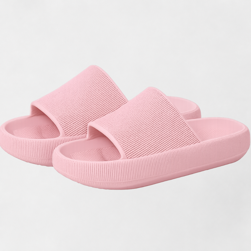 MOSEKAE Women's & Men's Colourful Platform Pillow Slides