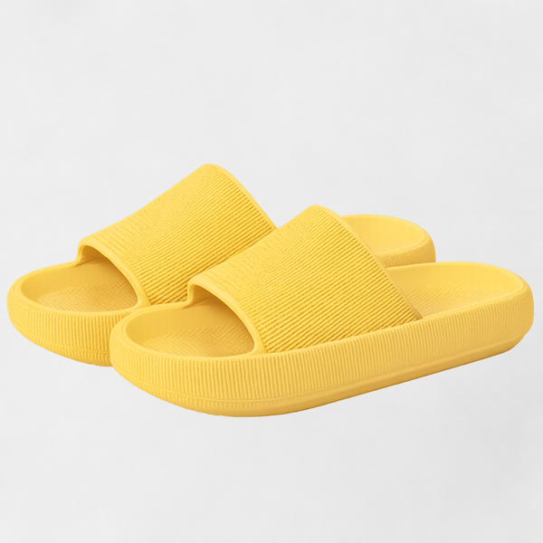 MOSEKAE Women's & Men's Colourful Platform Pillow Slides