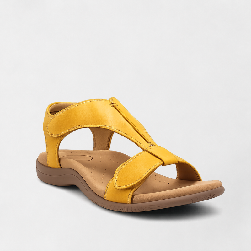 MOSEKAE Women's Plus Size Wedge Sandals