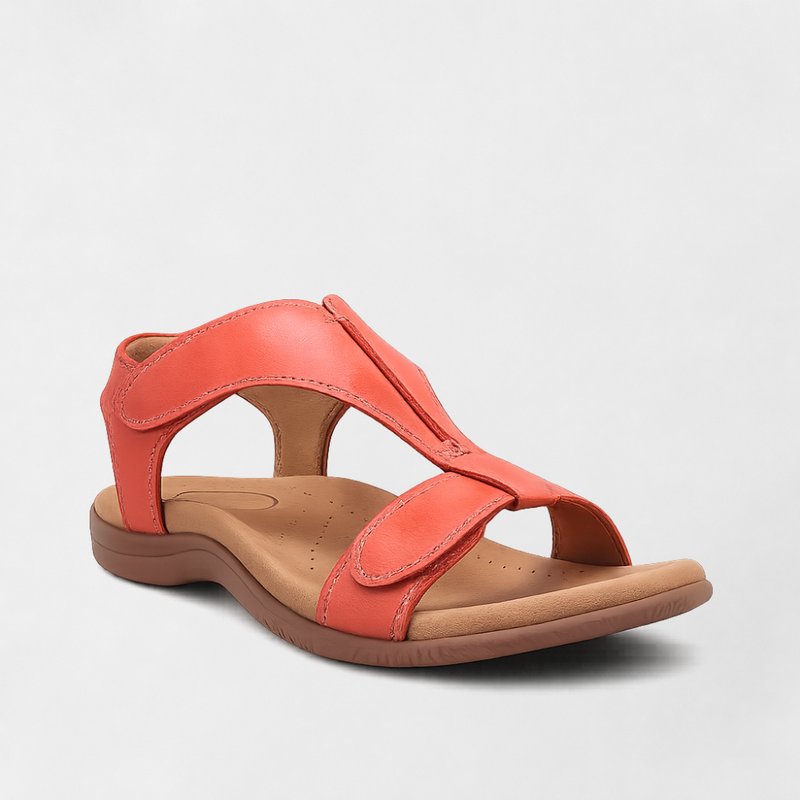 MOSEKAE Women's Plus Size Wedge Sandals